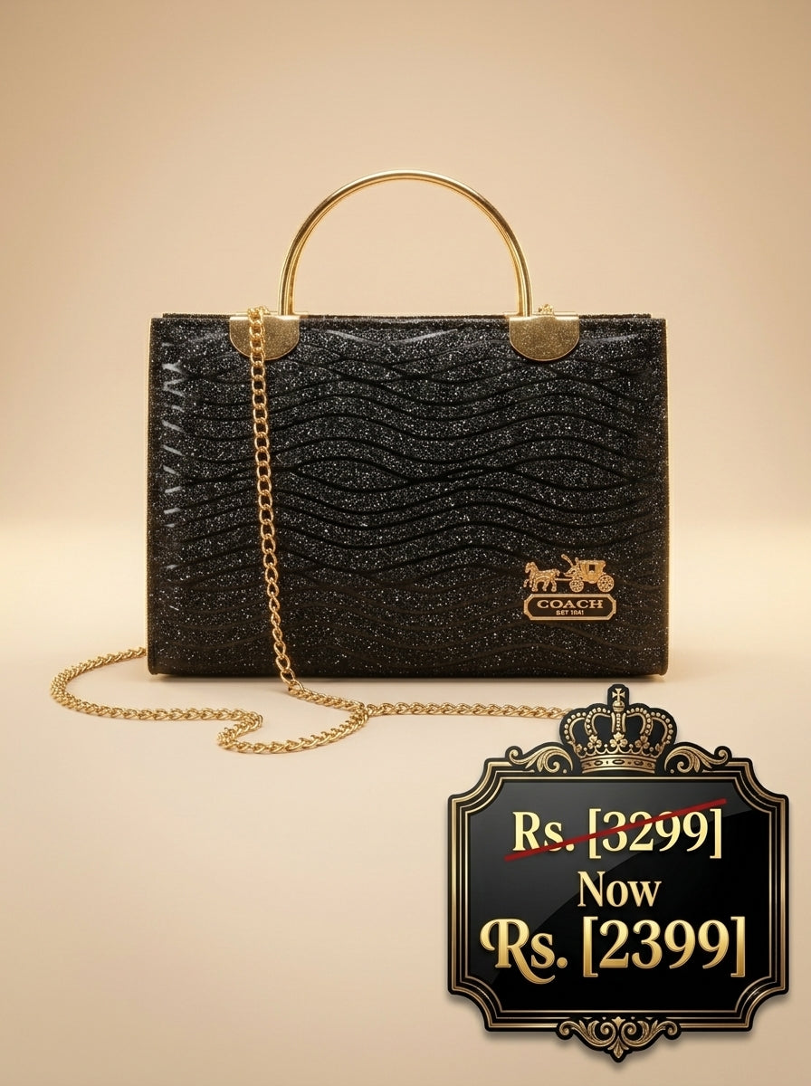 Mehllab Midnight Spark Handbag