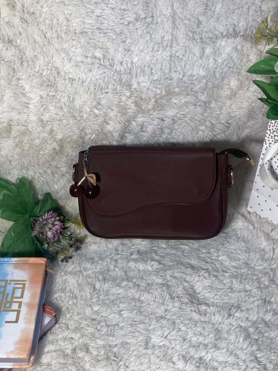 Mehllab Caramel Curve Bag (Chocolate)