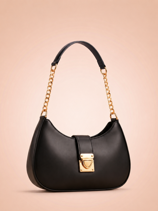 Mehllab Azure Crescen moon Bag