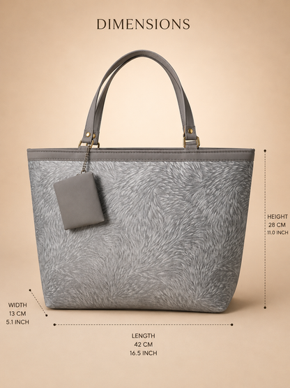 Mehllab Frost Feather Tote