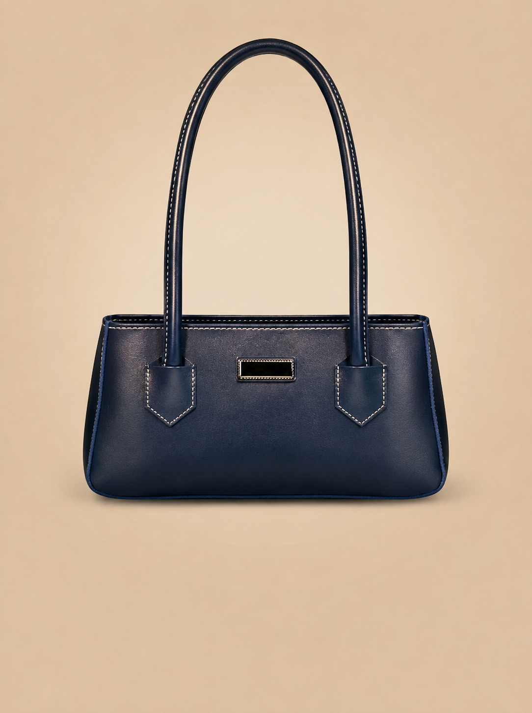 Mehllab Navy Stitch Retro Bag (Blue)