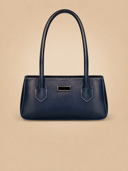 Mehllab Navy Stitch Retro Bag (Blue)