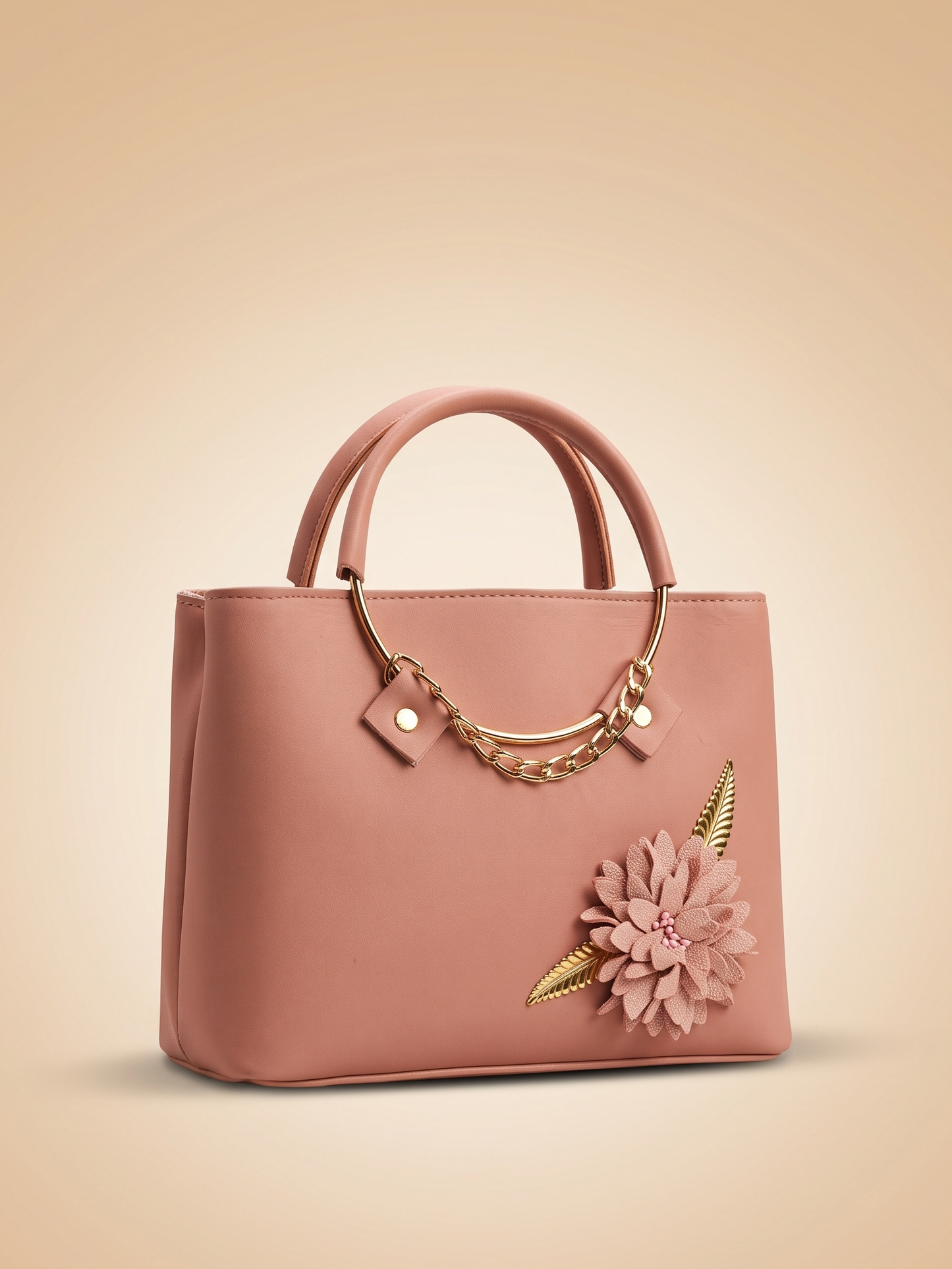 Mehllab Blush Blossom Handbag (Pink)