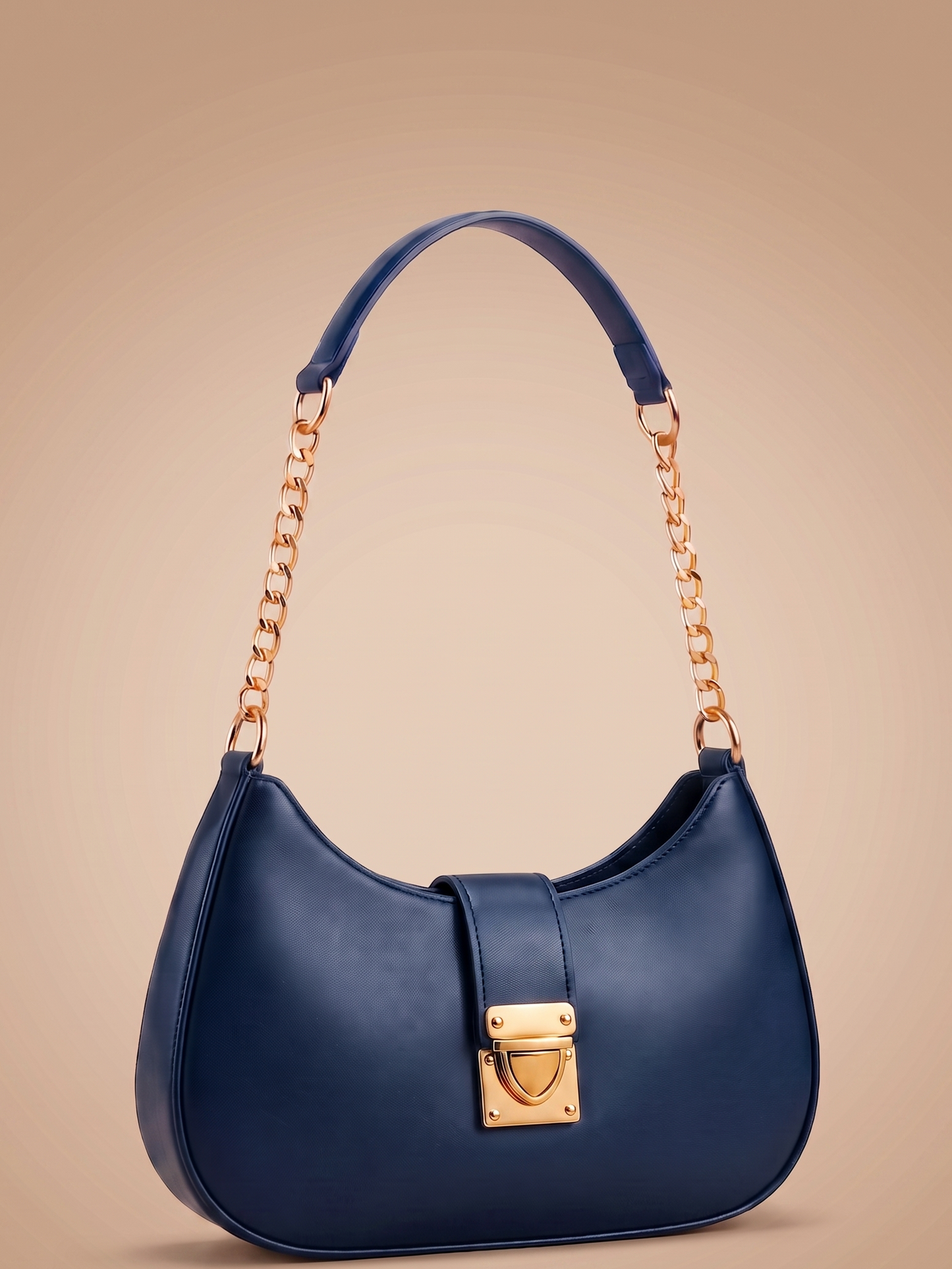 Mehllab Azure Crescent moon Bag