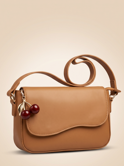 Mehllab Caramel Curve Bag (Brown)