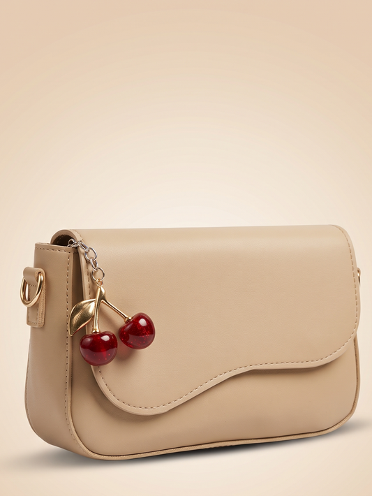 Mehllab Caramel Curve Bag (Beige)