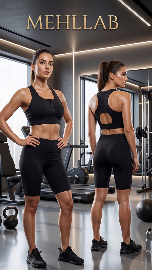 Apex Front-Zip Comfort Sports Bra