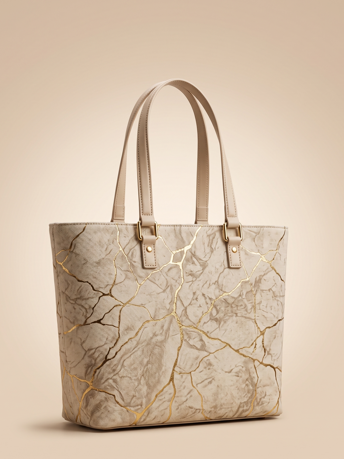 Mehllab Ivory Marble Tote
