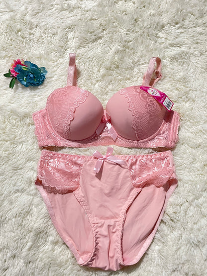 Serene Lace Elegance Bra Set