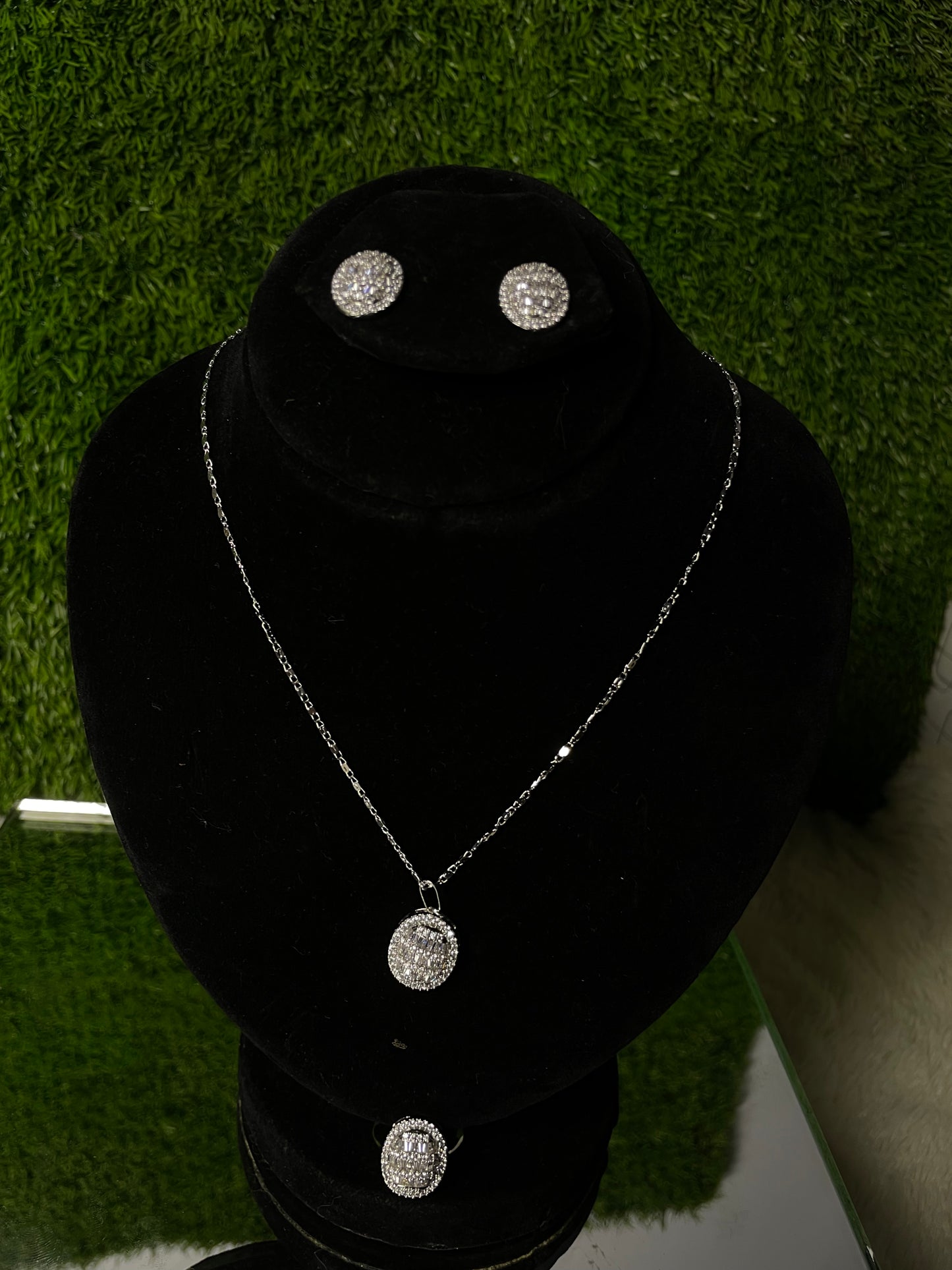 1 Carat Premium Gold Jewelry Set
