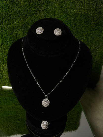 1 Carat Premium Gold Jewelry Set