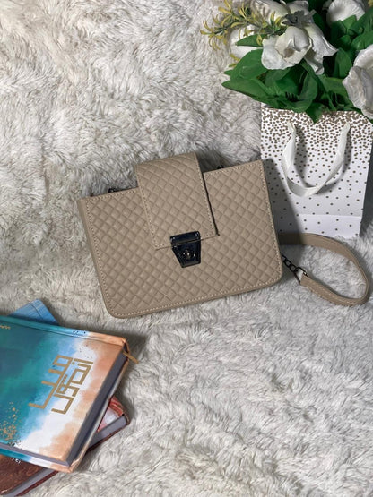Mehllab Chevron Shoulder Bag