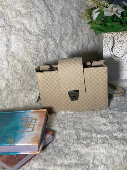 Mehllab Chevron Shoulder Bag