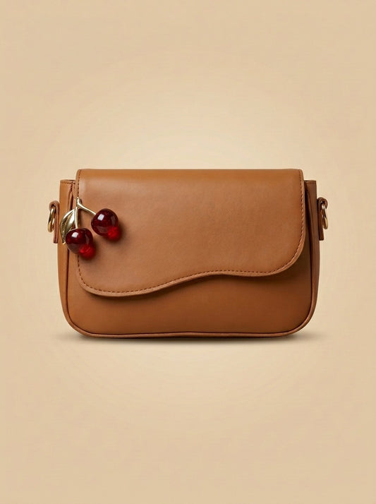 Mehllab Caramel Curve Bag (Brown)