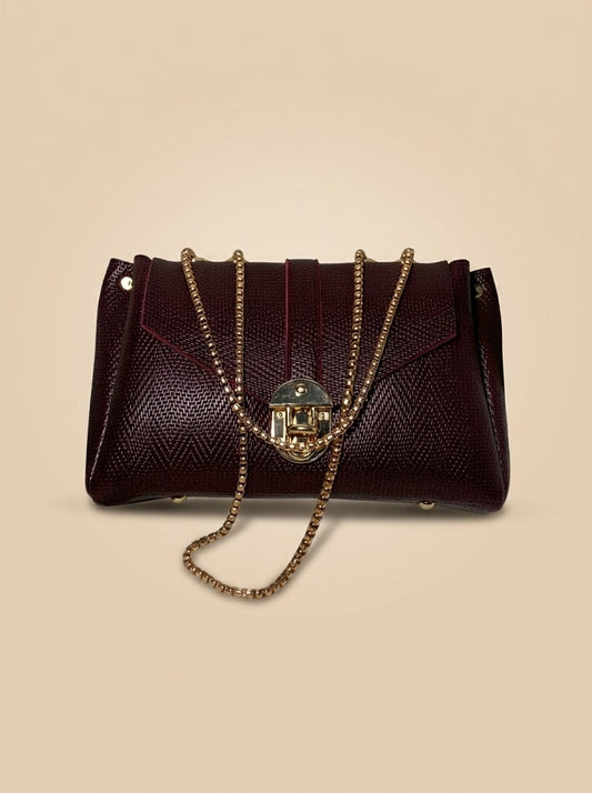 Mehllab Plum Royale Bag (Red)