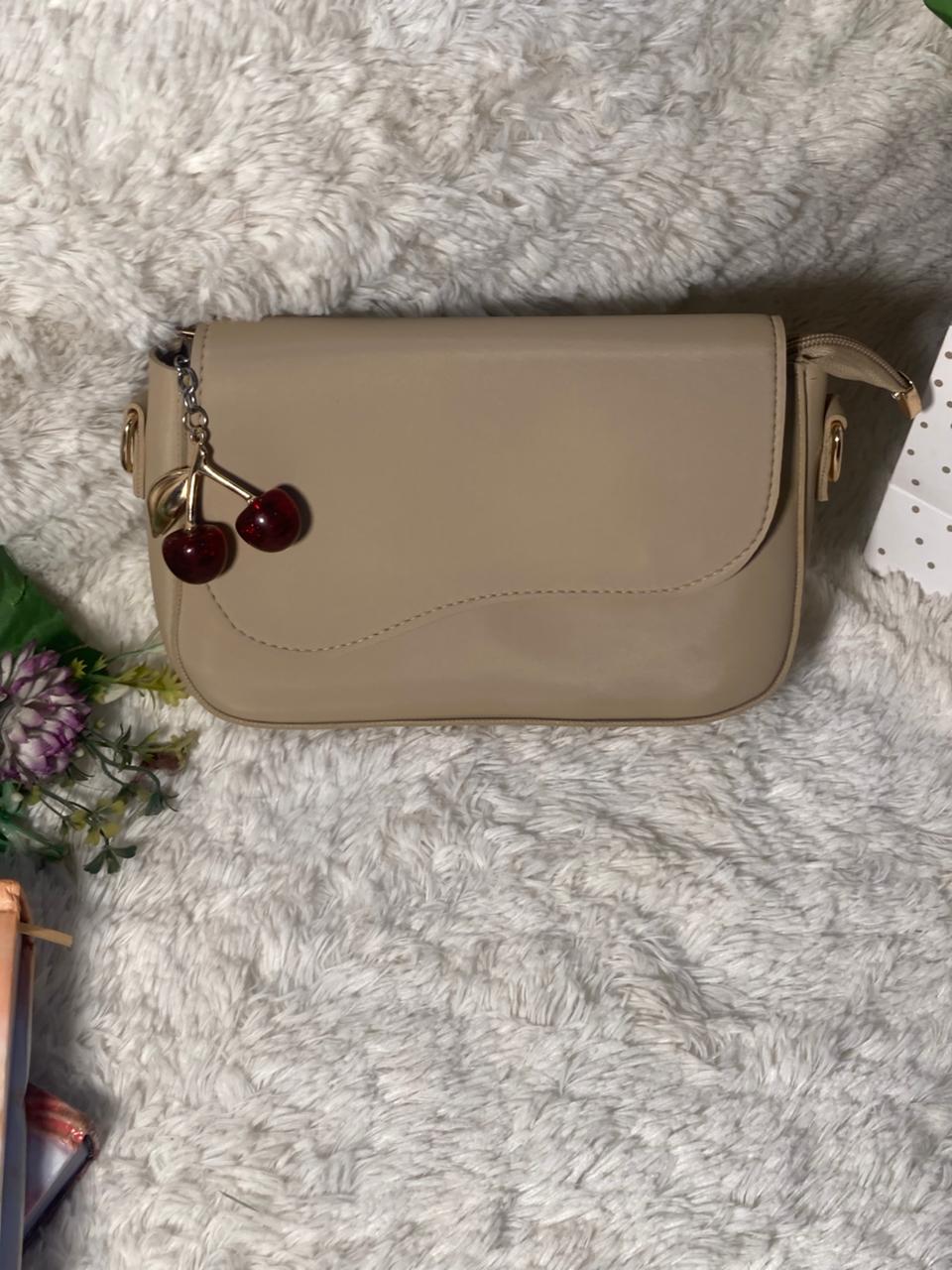 Mehllab Caramel Curve Bag (Beige)