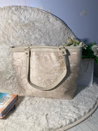 Mehllab Ivory Marble Tote