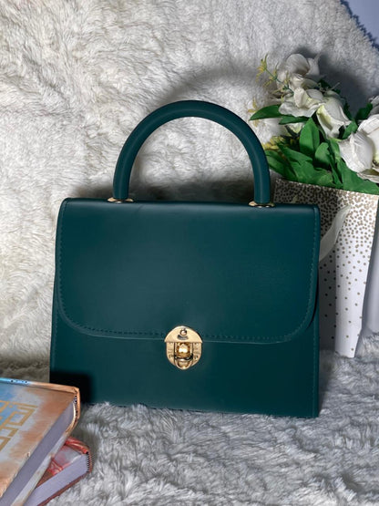 Mehllab Classic Top Handle Bag (Green)