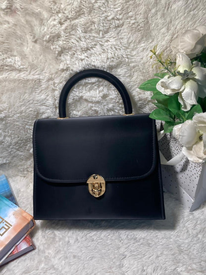 Mehllab Classic Top Handle Bag (Black)