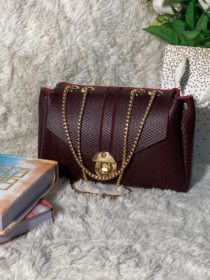 Mehllab Plum Royale Bag (Red)
