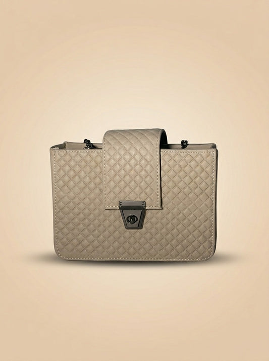 Mehllab Chevron Shoulder Bag