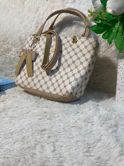 MEHLLAB Luxe Bow charm Carryall - Hand bag