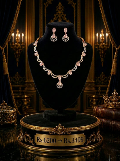 Blush Royale 1 Carat Gold Set